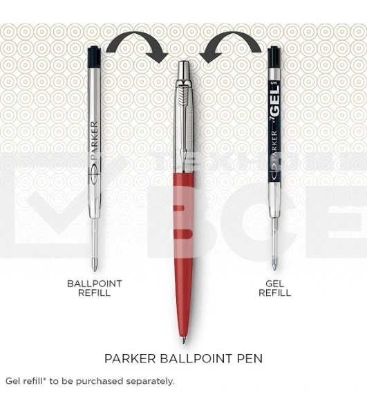 Ручка шариковая Parker Jotter Core K63 (CW1953189) Chelsea Orange CT M син. черн. подар.кор.