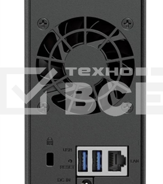 СХД SYNOLOGY настольное исполнение 1BAY NO HDD DS124