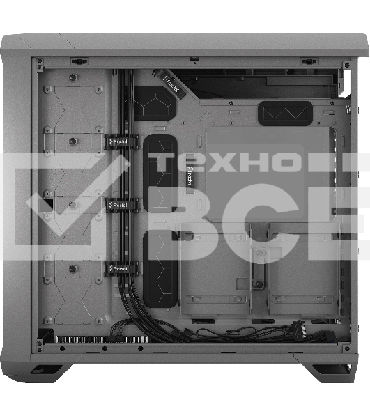 Компьютерный корпус Fractal Design Torrent Gray TG Light Tint / E-ATX, TG, 2x3.5, 4x2.5, 7xPCI, 1xUSB-C, 2xUSB3.0 / 2x180mm, 3x140mm fans inc. / FD-C-TOR1A-02