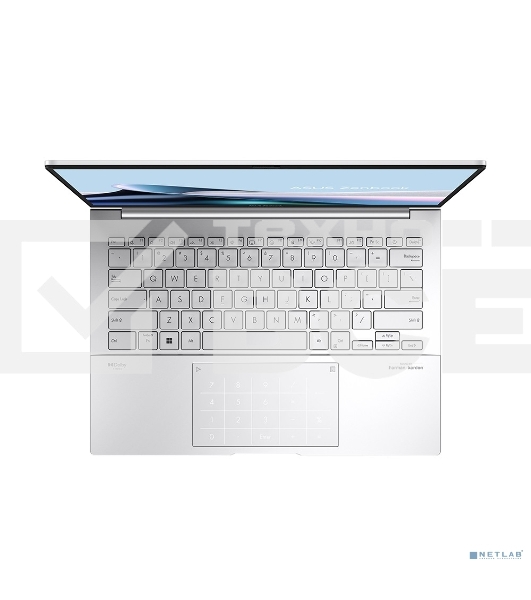 Ноутбук ASUS Zenbook 14 UX3405CA-QL573 Intel Core Ultra 5 225H 1.7 GHz Intel LPDDR5X 16Gb 1Tb PCIE G4 SSD Intel Arc Graphics 14' OLED WUXGA BEND GLARE TOUCH(OGM),400NITS(HDR), Without OS 0.99 kg Foggy Silver