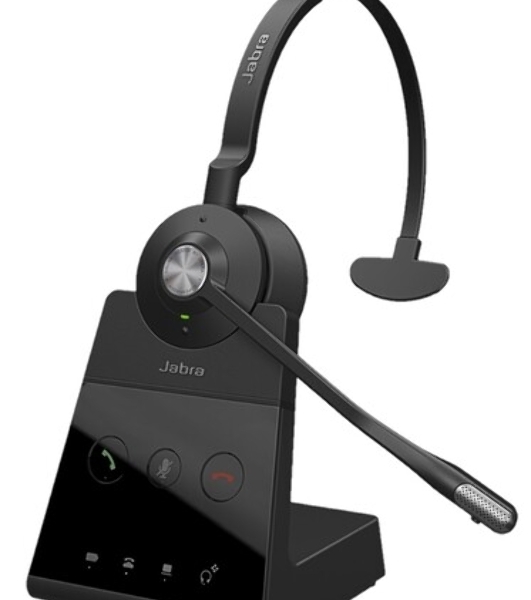 Гарнитура Jabra Engage 65 SE Mono чёрный, беспроводная + проводная, радиоканал, до 13 ч