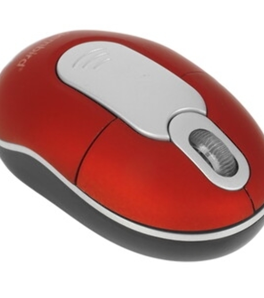 Мышь беспроводная Gembird MUSW-605 красный, 1200 dpi, радиоканал, USB, кнопки - 3