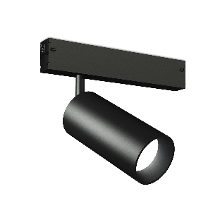 Светильник светодиодный трековый для шинопровода Magnetic Ambrella light GL1630 BK черный IP20 18W 4200K 220V 36° D55*120 (Без ПДУ)