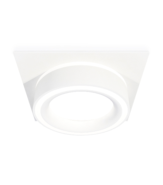 Комплект встраиваемого светильника Ambrella light XC8061018 SWH/FR белый песок/белый матовый GX53 (C8061, N8433)