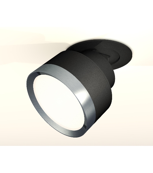 Светильник Ambrella Light XM8102504 SBK/PPH черный песок/графит полированный GX53 (A2242, A2106, C8102, N8133)