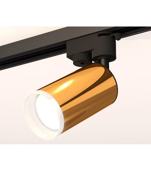 Светильник Ambrella light XT6327012 PYG/SBK/FR золото желтое полированное/черный песок/белый матовый MR16 GU5.3