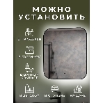 Зеркало Bau Black Rand 80х70, с LED фоновой подсветкой, бесконтактным сенсором, черной окантовкой, фото14