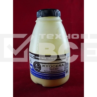 Тонер для Kyocera TK-5150Y, P6035/M6035/M6535 Yellow (фл. 140г) Black&White Premium