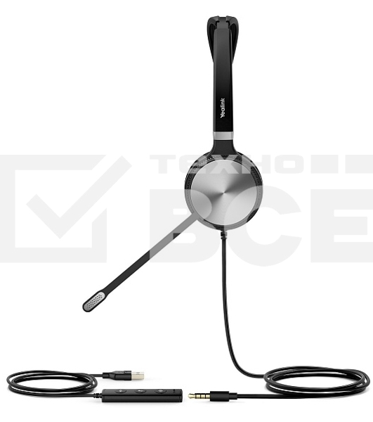 Гарнитура YEALINK UH36 Mono-UC Моно, Проводная, HD звук, USB и 3,5 mm jack, шт