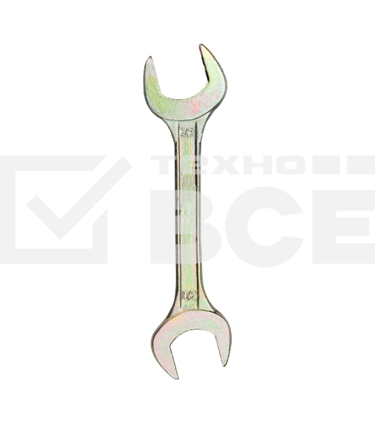 Ключ гаечный рожковый Rexant 30х32 мм, желтый цинк