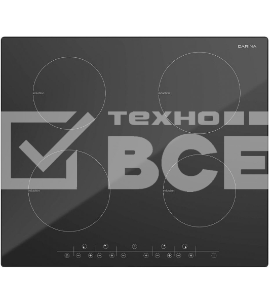 Индукционная варочная поверхность Darina 5P EI 313 B черный