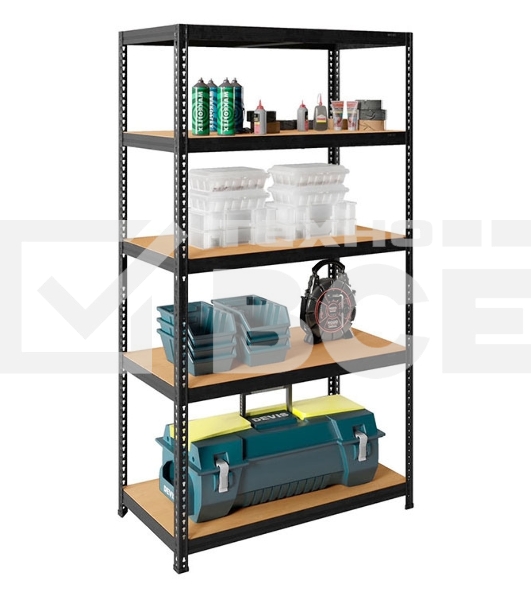 Стеллаж Практик SBL 180KD пол.:5 разборная 1803x900x450мм антрацит