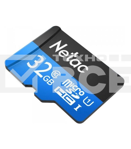 Флеш карта microSDHC 32GB Netac P500 <NT02P500STN-032G-S> (без SD адаптера) 80MB/s