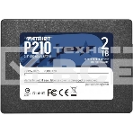 Накопитель SSD Patriot P210, 2TB, SATA III, 2.5