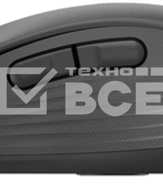 Мышь беспроводная Logitech Signature M650 графитовый, 4000 dpi, радиоканал, Bluetooth, USB, кнопки - 5