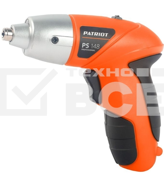 Отвертка аккумуляторная PATRIOT PS 148 4.8V, комплект бит
