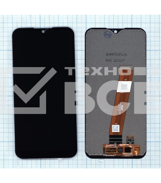 Дисплей для Samsung Galaxy M01 SM-M015 черный