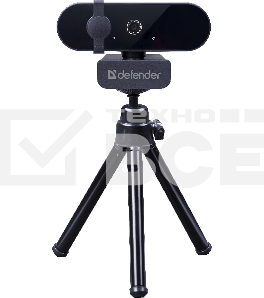 Камера-Web Defender G-lens 2580 black (2МП, FullHD 1080p, MIC, 86,1°)