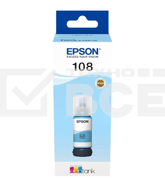 Контейнер с светло-голубыми чернилами EPSON C13T09C54A