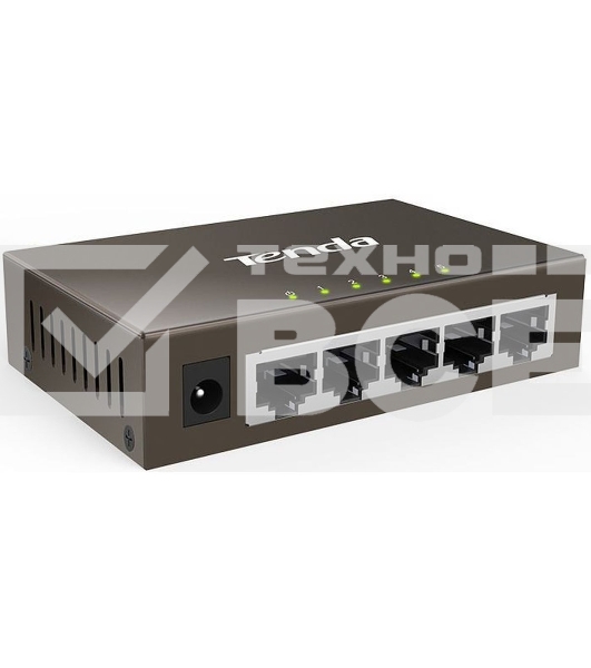 Коммутатор Tenda TEG1005D5-портовый гигабитный настольный