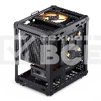 Компьютерный корпус JONSBO C6-ITX Black ITX без БП, боковая панель из закаленного стекла, mini-ITX, черный, фото2