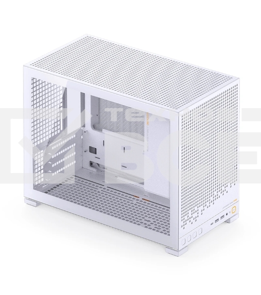 Корпус без блока питания Case JONSBO D32 PRO, Mini-Tower, TG, no fan, 2xUSB-A 3.2 + 1xUSB-C 3.2, mATX, mDTX, mITX White