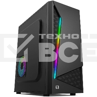 Компьютерный корпус Accord ACC-CL295RGB черный без БП ATX 4x120mm 2xUSB2.0 1xUSB3.0 audio