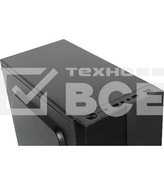 Компьютерный корпус Accord ACC-CL292B черный без БП ATX 1x120mm 2xUSB2.0 1xUSB3.0 audio