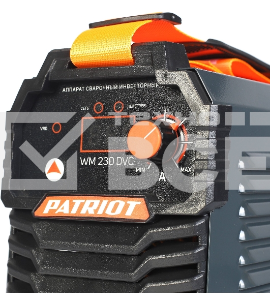 Сварочный аппарат Patriot WM230DVC инвертор ММА 10.7кВт (кейс в комплекте)