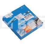 Кабель USB 2.0 hoco X21, силиконовая оплетка, AM/Lightning M, бело-черный, 1м, фото2