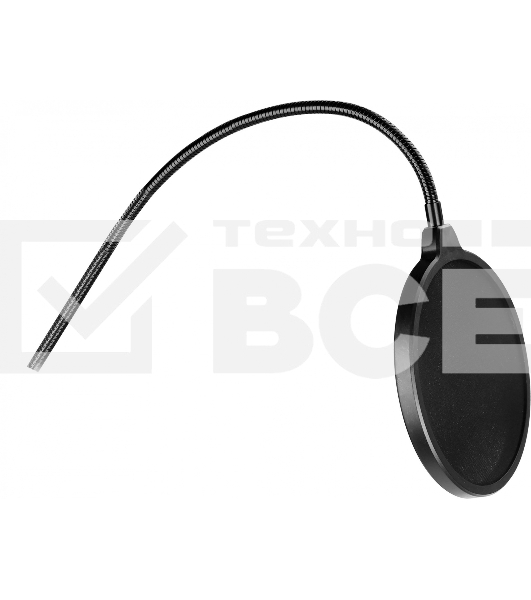 Микрофон проводной Оклик SM-600G 2.5м черный