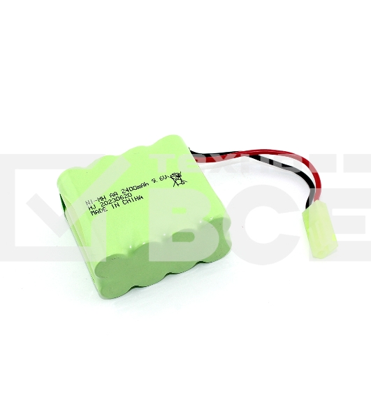 Аккумулятор Ni-Mh 9.6V 2400 mAh AA Row разъем Tamiya (4+4)