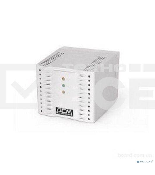 Стабилизатор напряжения Powercom TCA-1200 600Вт 1200ВА белый