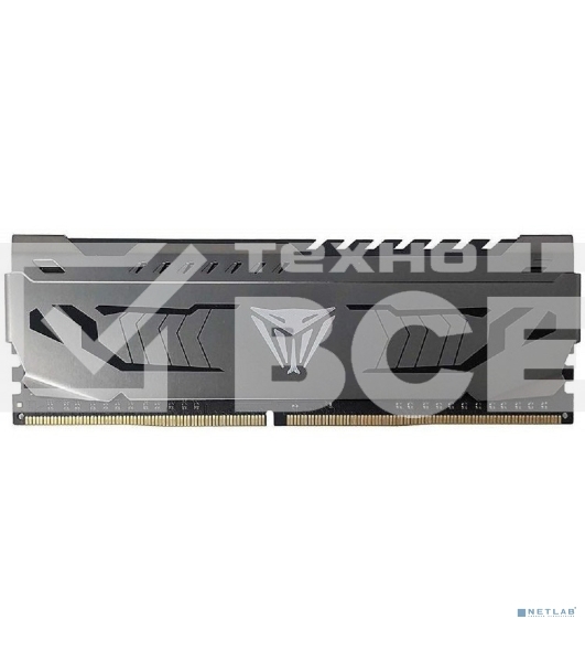 Оперативная память Patriot Viper Steel, DDR4, 16GB (1x16 GB), 3200 MHz, CL16, радиатор, чёрный