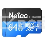 Флеш карта microSDHC 64GB Netac P500 <NT02P500STN-064G-R> (с SD адаптером) 80MB/s, фото10