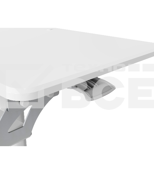 Стол для ноутбука Cactus VM-FDS108 столешница МДФ белый 71x39.2x110см (CS-FDS108WWT)