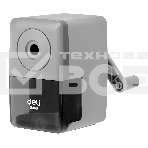 Точилка для карандашей механическая Deli E0616B, 1 отверстие, ассорти, фото 1