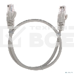 Патч-корд U/UTP, CAT 5e, RJ45-RJ45, 26AWG, ZH нг(А)-HF, серый, 0,5м  REXANT, фото2