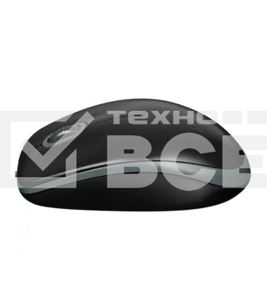 Мышь проводная Logitech M110 Silent черный, 1000 dpi, USB, кнопки - 3