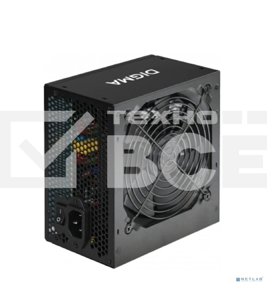 Блок питания Digma DPSU-500W RTL, 500Вт, 120мм, черный