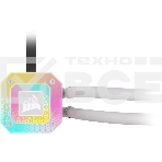 Система жидкостного охлаждения Water Cooling System Corsair iCUE H150i ELITE CAPELLIX XT (360мм, белый, RGb/Fans: 3x120мм, 65.57CFM, 37dBA, 2100RPM/Rad thickness 27мм/S: 1851, 1700, 1200, 115X, AM5, AM4), фото4