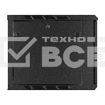 Шкаф телекоммуникационный 19' настенный 9U ExeGate EC-WM-9U.600.M.BLACK (19', 9U, 600x600x500мм (ШхГхВ), передняя дверь металл, съемные боковые панели, пыле- и влагозащита IP23, черный RAL 9004), фото6