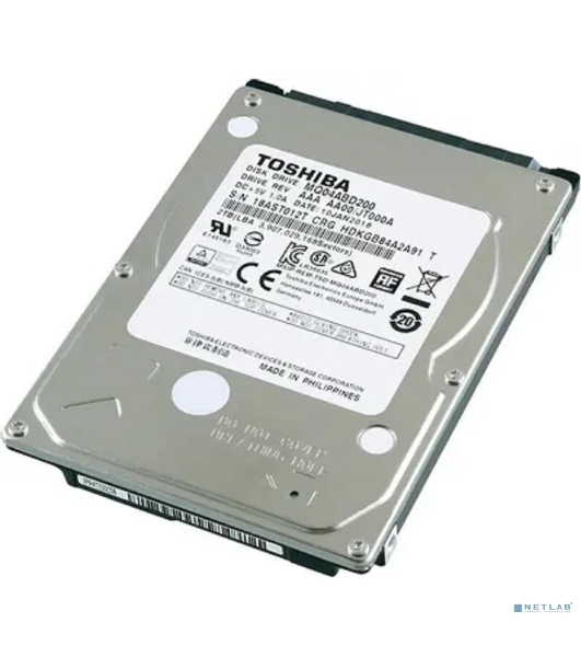 Жесткий диск Toshiba SATA-III 2TB MQ04ABD200 Notebook/Desktop (5400rpm) 128Mb 2.5'