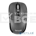 Мышь DELUX DLM-123GB (2.4G тёмно серая),лазерная, беспроводная, фото2