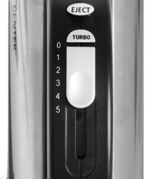 Миксер ручной Centek CT-1108 черный/стальной, 600 Вт