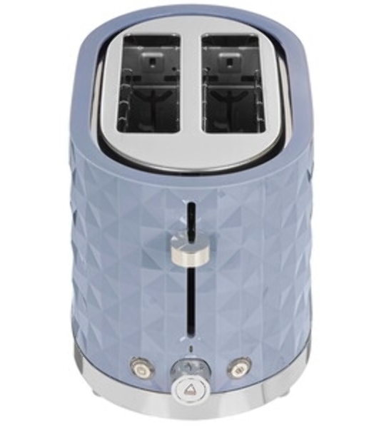 Тостер Galaxy Line GL 2912 серый, 1200 Вт, 2 слота