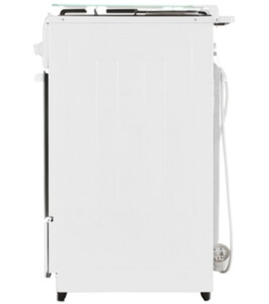 Плита комбинированная Flama RK 23-121 W белый, конфорок 3 газовых и 1 электрическая, духовка 50 л, 50 см x 85 см x 60 см