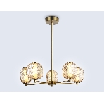 Светильник Ambrella light LH30104/5 SB/TI бронза/янтарь 27W 3000K D660*700, фото8
