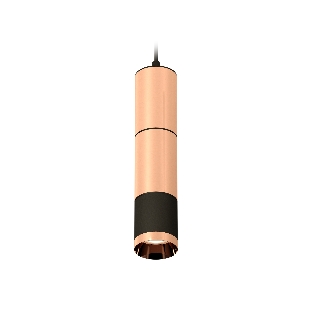 Светильник Ambrella Light XP6302010 PPG/SBK золото розовое полированное/черный песок MR16 GU5.3