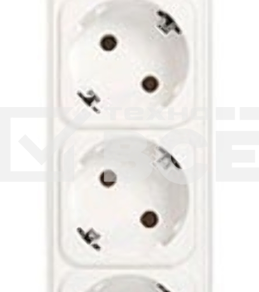 Сетевой фильтр Powercube SPG-B-10-WHITE 3м (5 розеток) белый (коробка)